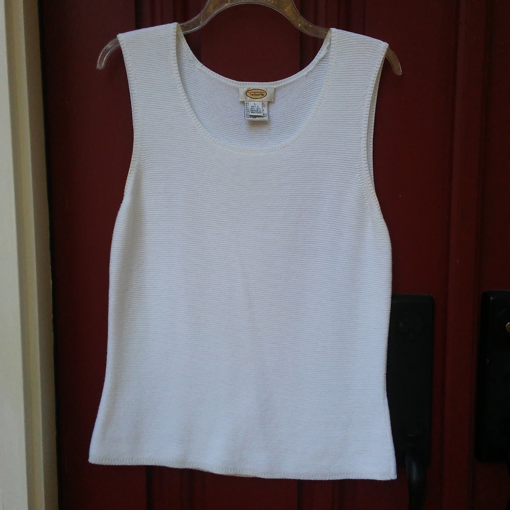 Talbot's Knit Sleeveless Top Size L